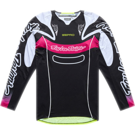 Maillot TROY LEE DESIGNS SE Pro - Salvo noir/blanc