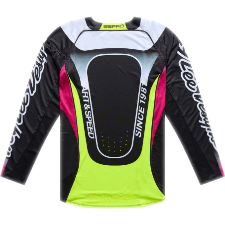 Maillot TROY LEE DESIGNS SE Pro - Salvo noir/blanc