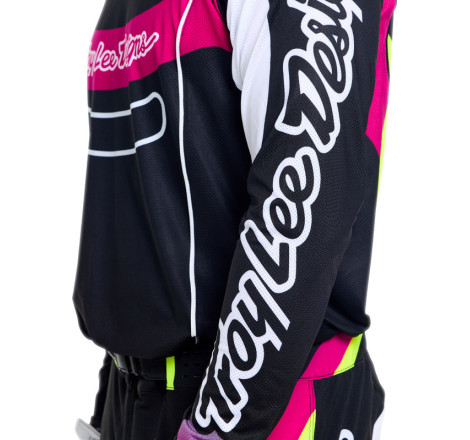 Maillot TROY LEE DESIGNS SE Pro - Salvo noir/blanc