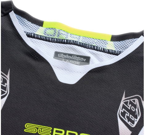 Maillot TROY LEE DESIGNS SE Pro - Salvo noir/blanc