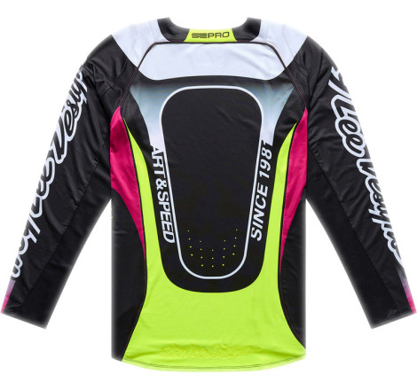 Maillot TROY LEE DESIGNS SE Pro - Salvo noir/blanc