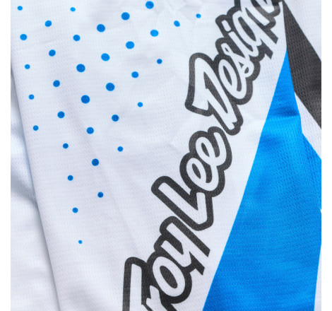 Maillot TROY LEE DESIGNS GP Pro - Roller blanc/bleu
