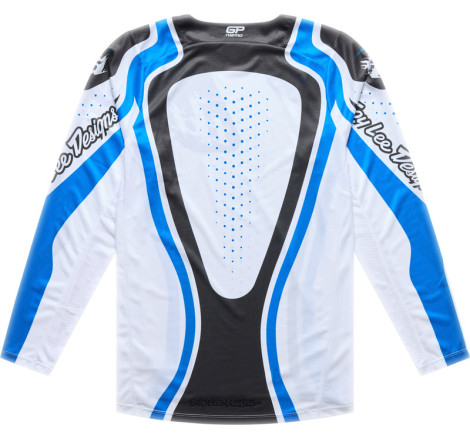 Maillot TROY LEE DESIGNS GP Pro - Roller blanc/bleu