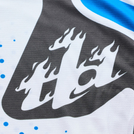 Maillot TROY LEE DESIGNS GP Pro - Roller blanc/bleu