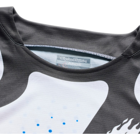Maillot TROY LEE DESIGNS GP Pro - Roller blanc/bleu
