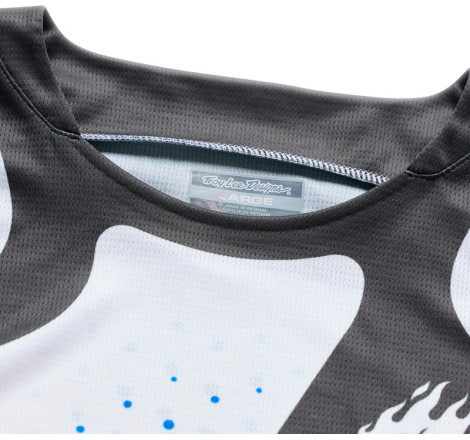 Maillot TROY LEE DESIGNS GP Pro - Roller blanc/bleu