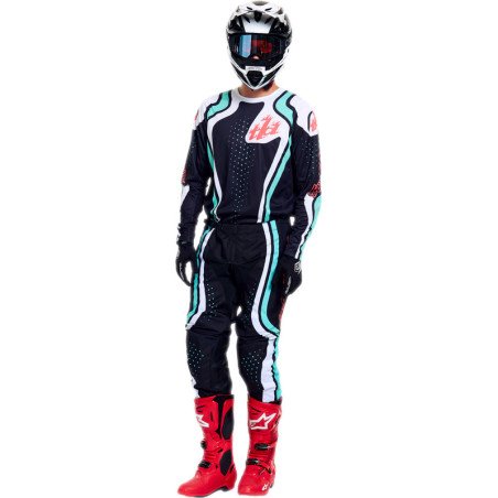 Maillot TROY LEE DESIGNS GP Pro - Roller noir/Teal