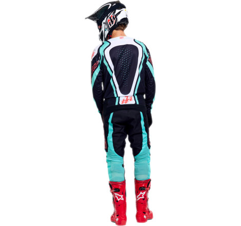 Maillot TROY LEE DESIGNS GP Pro - Roller noir/Teal