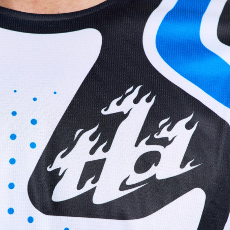 Maillot TROY LEE DESIGNS GP Pro - Roller blanc/bleu