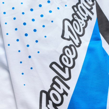 Maillot TROY LEE DESIGNS GP Pro - Roller blanc/bleu