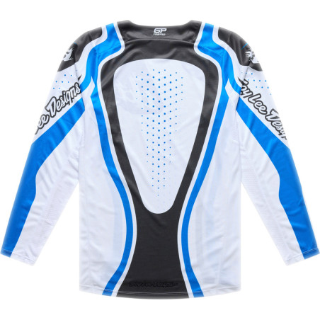 Maillot TROY LEE DESIGNS GP Pro - Roller blanc/bleu