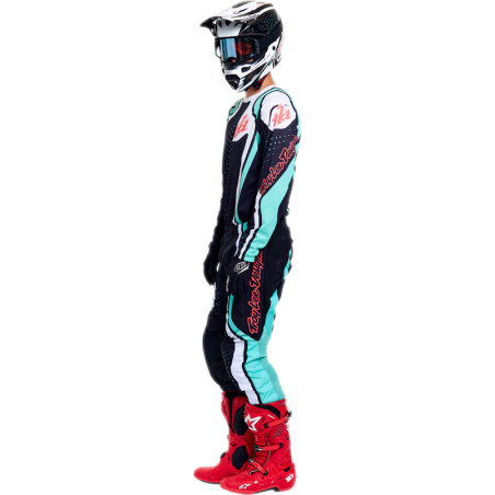 Maillot TROY LEE DESIGNS GP Pro - Roller noir/Teal