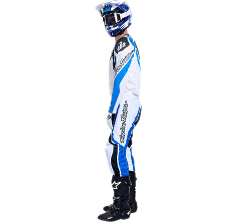 Maillot TROY LEE DESIGNS GP Pro - Roller blanc/bleu