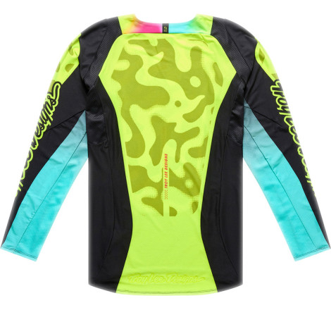 Maillot TROY LEE DESIGNS SE Pro - Myth noir/jaune fluo