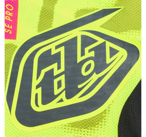 Maillot TROY LEE DESIGNS SE Pro - Myth noir/jaune fluo