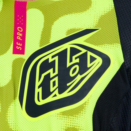 Maillot TROY LEE DESIGNS SE Pro - Myth noir/jaune fluo