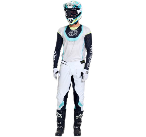 Maillot TROY LEE DESIGNS SE Ultra - Vision Stone White/Carbon