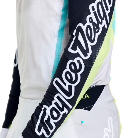 Maillot TROY LEE DESIGNS SE Ultra - Vision Stone White/Carbon