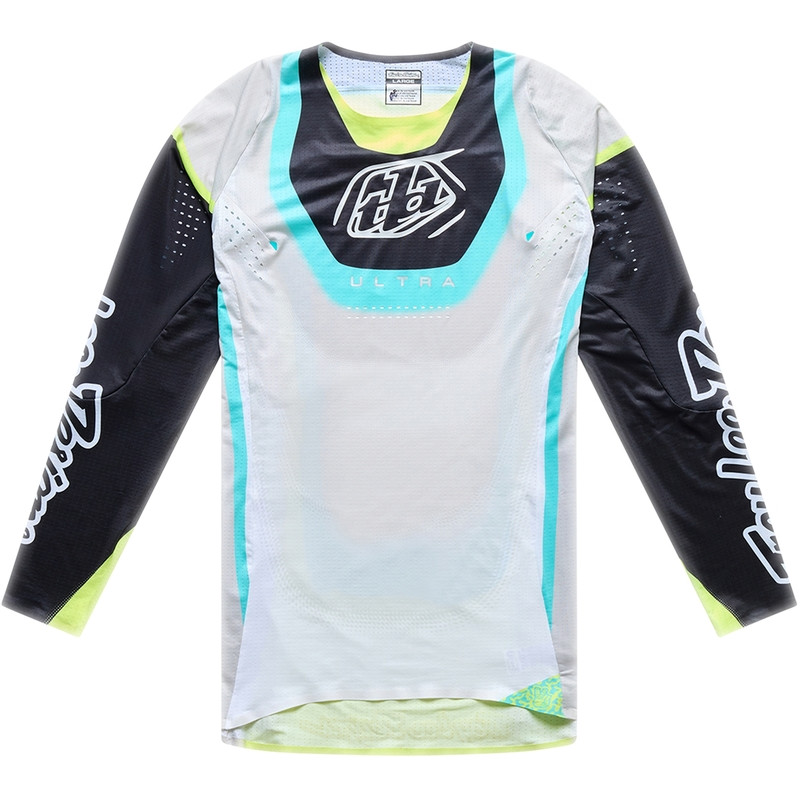 Maillot TROY LEE DESIGNS SE Ultra - Vision Stone White/Carbon