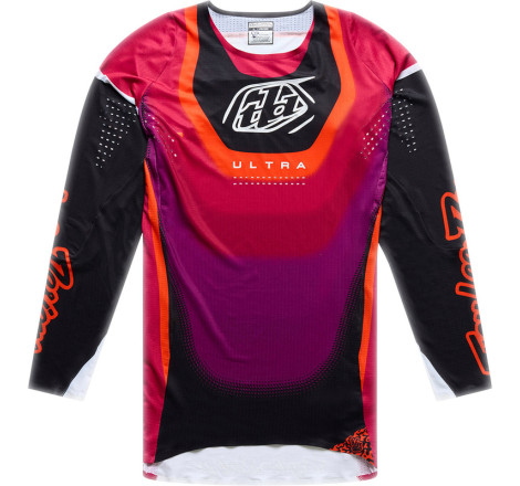 Maillot TROY LEE DESIGNS SE Ultra - Vision noir/fuschia