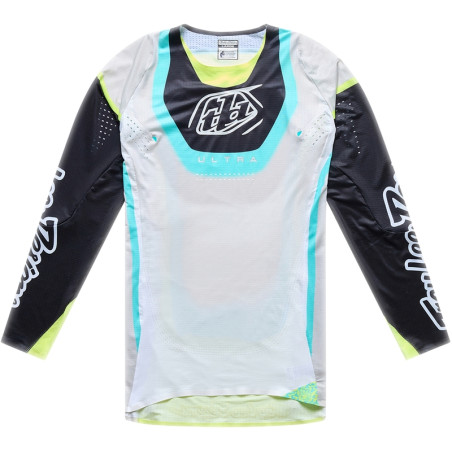 Maillot TROY LEE DESIGNS SE Ultra - Vision Stone White/Carbon