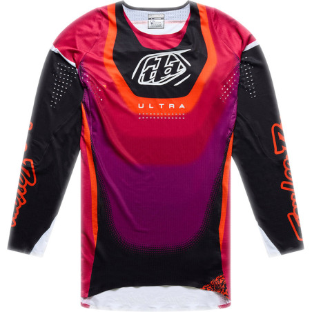 Maillot TROY LEE DESIGNS SE Ultra - Vision noir/fuschia