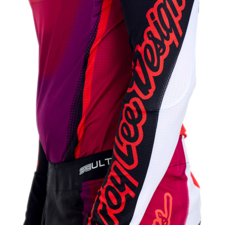 Maillot TROY LEE DESIGNS SE Ultra - Vision noir/fuschia