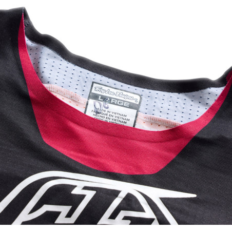 Maillot TROY LEE DESIGNS SE Ultra - Vision noir/fuschia