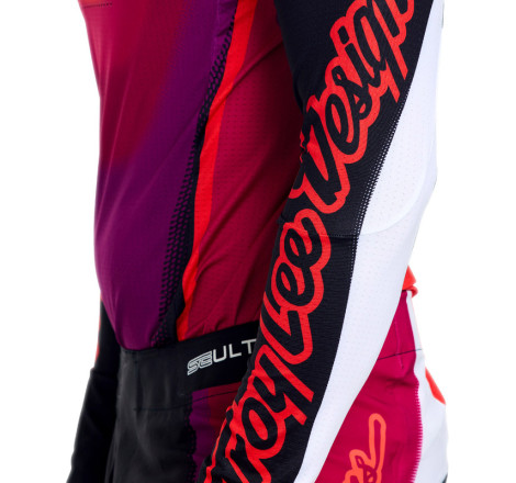 Maillot TROY LEE DESIGNS SE Ultra - Vision noir/fuschia