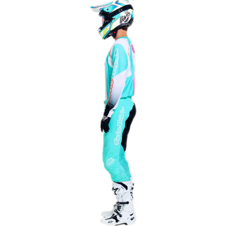 Maillot TROY LEE DESIGNS SE Pro - Sever blanc/Teal