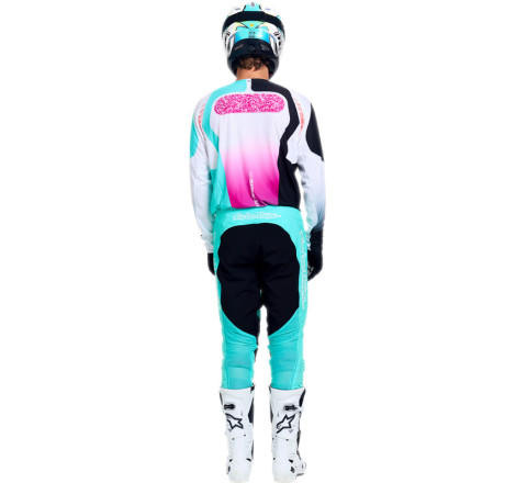 Maillot TROY LEE DESIGNS SE Pro - Sever blanc/Teal