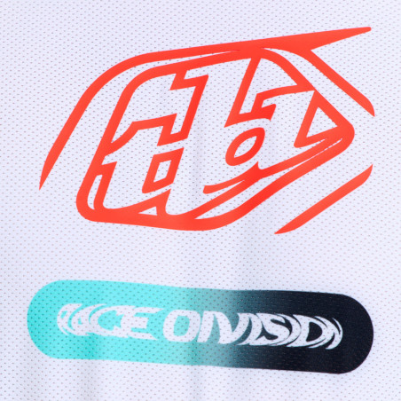 Maillot TROY LEE DESIGNS SE Pro - Sever blanc/Teal