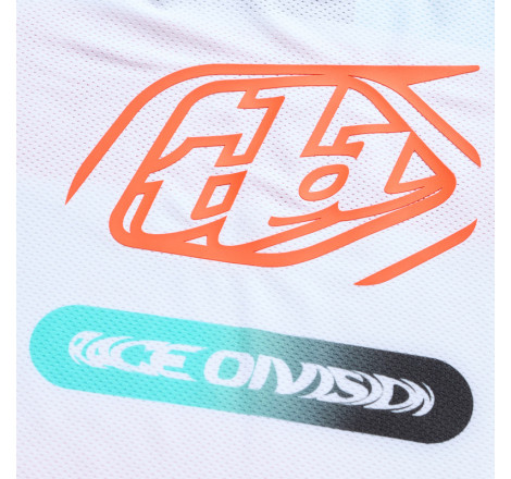 Maillot TROY LEE DESIGNS SE Pro - Sever blanc/Teal