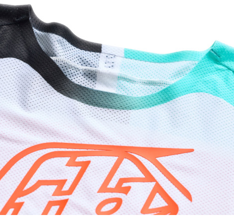 Maillot TROY LEE DESIGNS SE Pro - Sever blanc/Teal