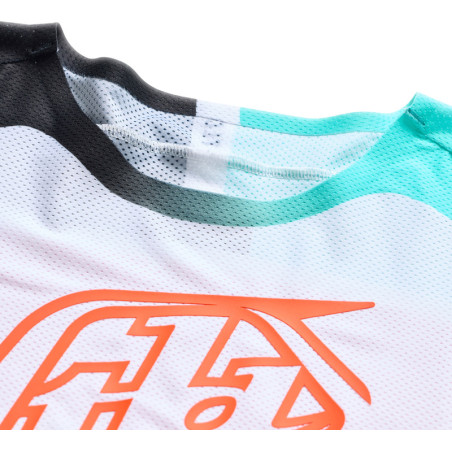 Maillot TROY LEE DESIGNS SE Pro - Sever blanc/Teal