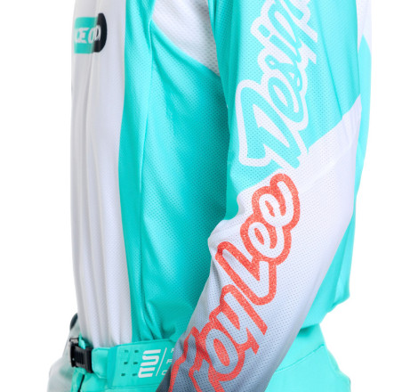 Maillot TROY LEE DESIGNS SE Pro - Sever blanc/Teal