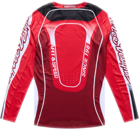 Maillot enfant TROY LEE DESIGNS SE Pro - Salvo rouge/blanc