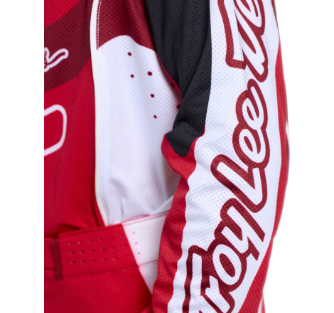 Maillot enfant TROY LEE DESIGNS SE Pro - Salvo rouge/blanc
