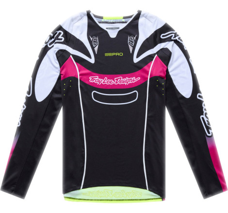 Maillot enfant TROY LEE DESIGNS SE Pro - Salvo noir/blanc