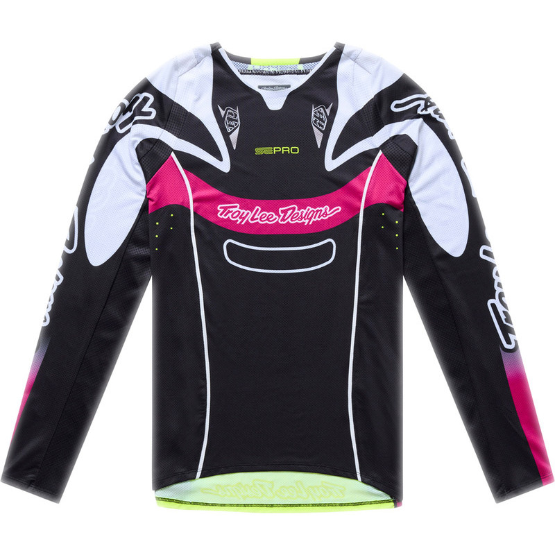 Maillot enfant TROY LEE DESIGNS SE Pro - Salvo noir/blanc