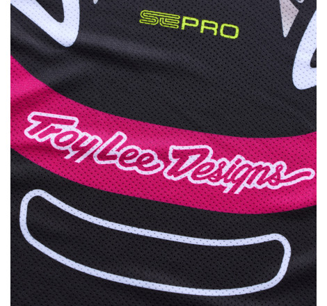 Maillot enfant TROY LEE DESIGNS SE Pro - Salvo noir/blanc