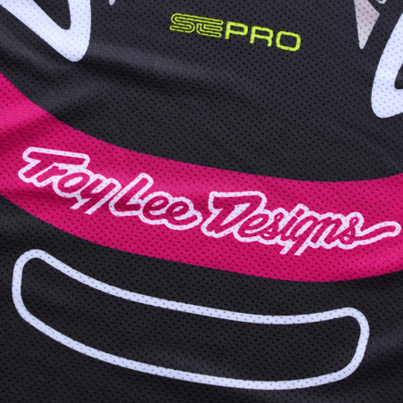 Maillot enfant TROY LEE DESIGNS SE Pro - Salvo noir/blanc