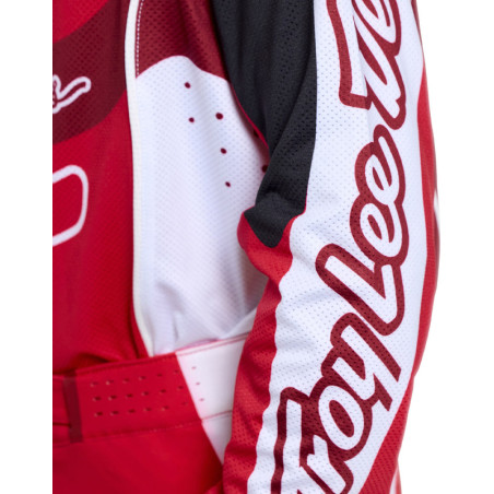 Maillot enfant TROY LEE DESIGNS SE Pro - Salvo rouge/blanc