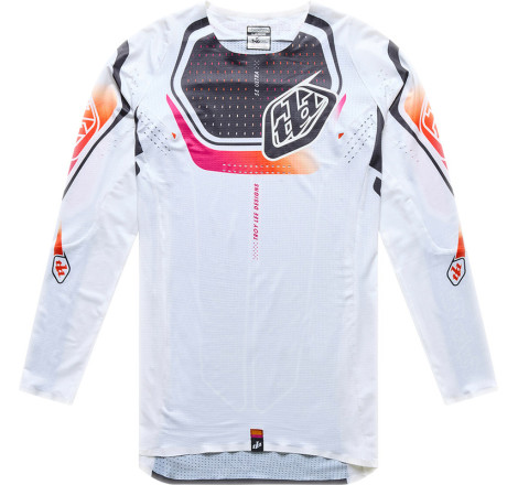 Maillot TROY LEE DESIGNS SE Ultra - Proton blanc