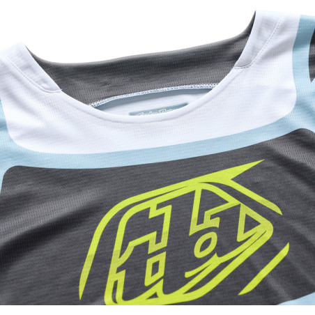 Maillot TROY LEE DESIGNS GP Pro - Framework carbon/gris