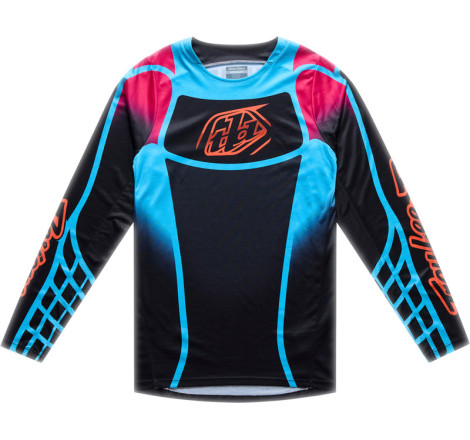 Maillot TROY LEE DESIGNS GP Pro - Framework noir/cyan