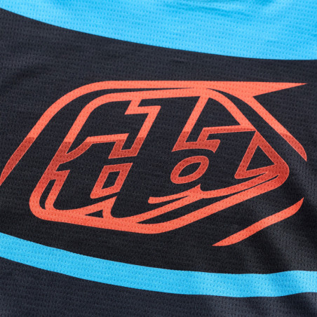 Maillot TROY LEE DESIGNS GP Pro - Framework noir/cyan