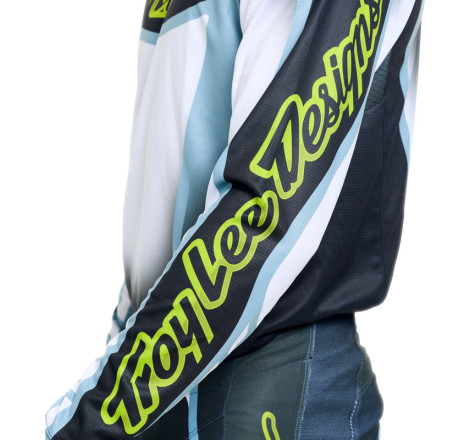 Maillot TROY LEE DESIGNS GP Pro - Framework carbon/gris