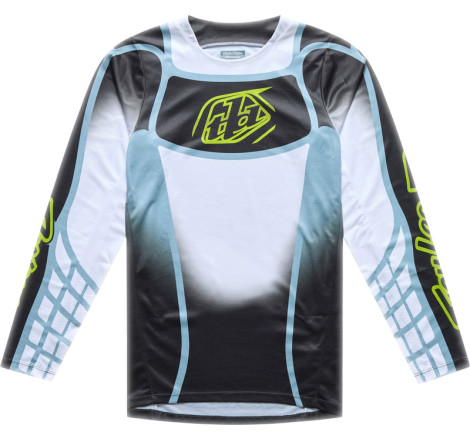 Maillot TROY LEE DESIGNS GP Pro - Framework carbon/gris