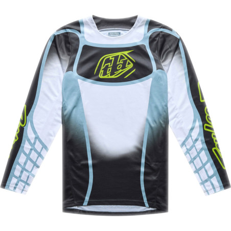Maillot TROY LEE DESIGNS GP Pro - Framework carbon/gris